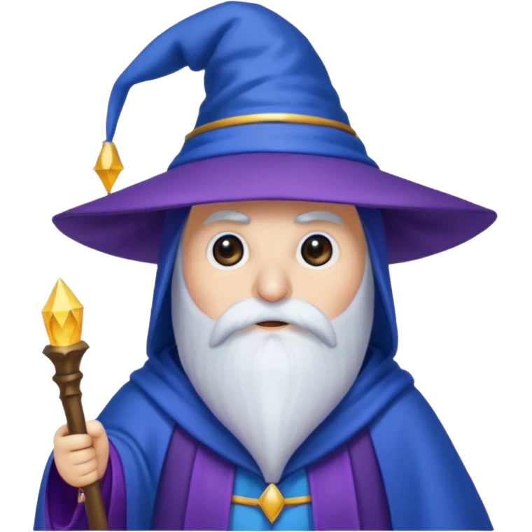 Penguin Wizard emoji