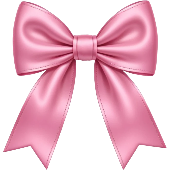 Girly bow emoji