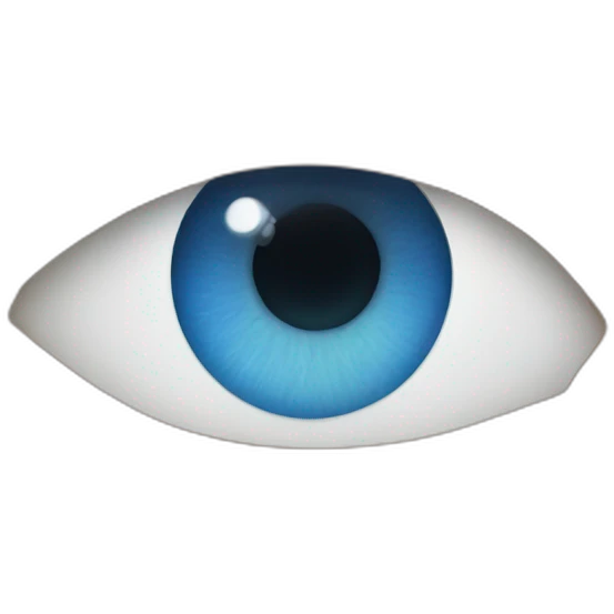 blue eye emoji