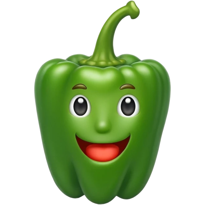 green pepper emoji