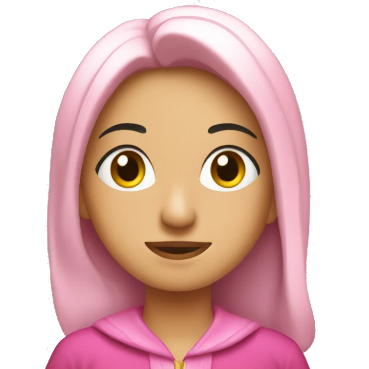 navidad rosa emoji