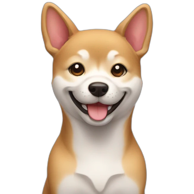 happy chinese shibu emoji