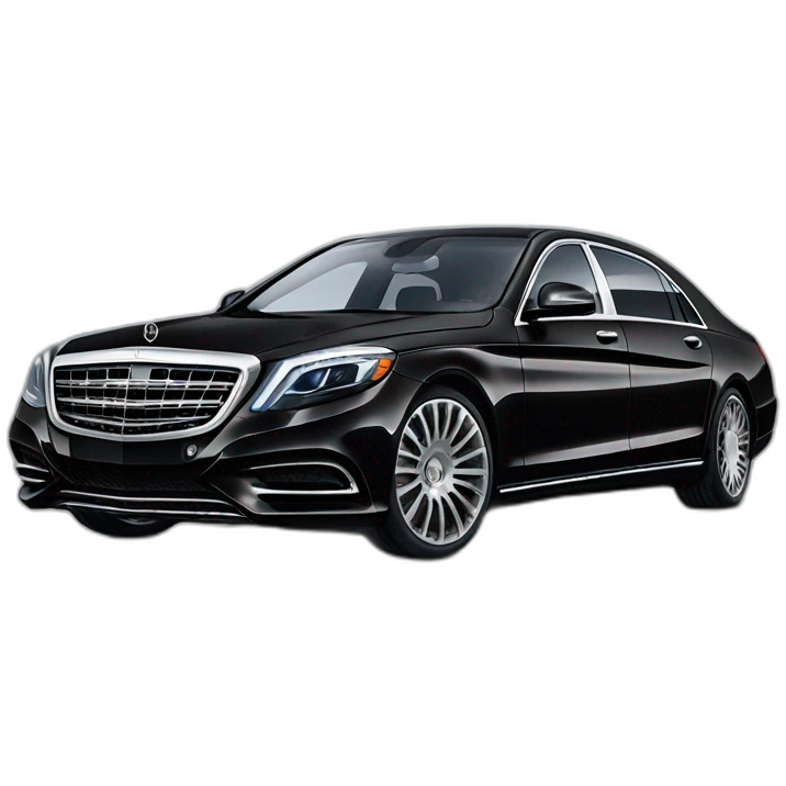 benz maybach s-class black emoji