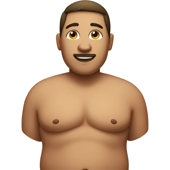 fat person emoji