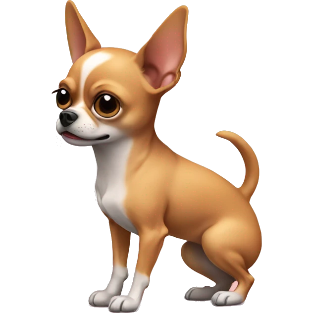 Chihuahua pooping emoji