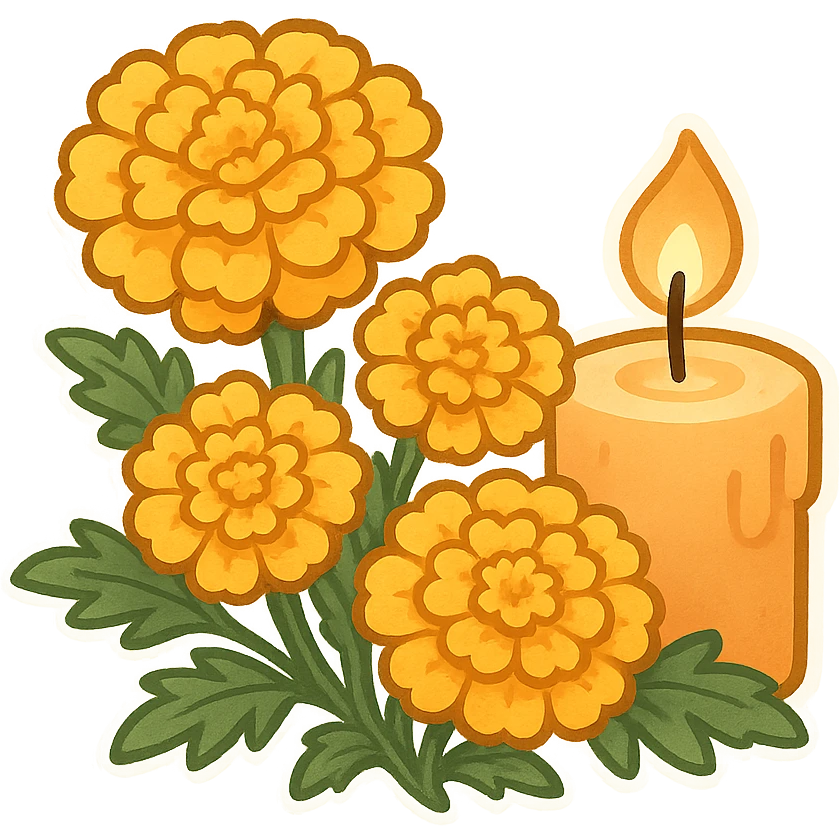 一堆万寿剧和蜡烛 emoji