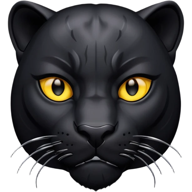Чорна пантера емодзі  emoji