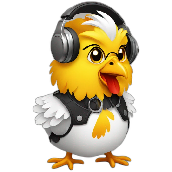 dj-chicken emoji