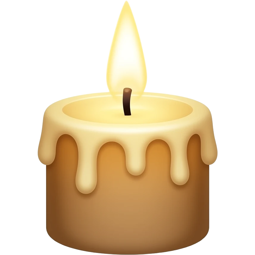 Aura vibe Candle emoji