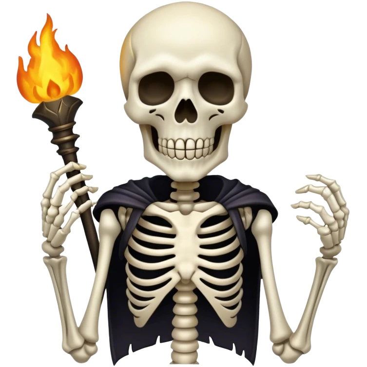 necromancer skeleton emoji