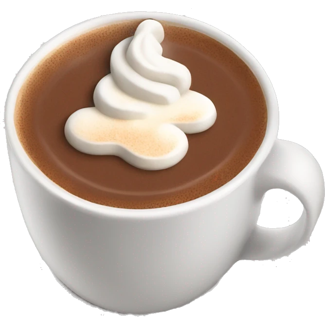 hot chocolate emoji