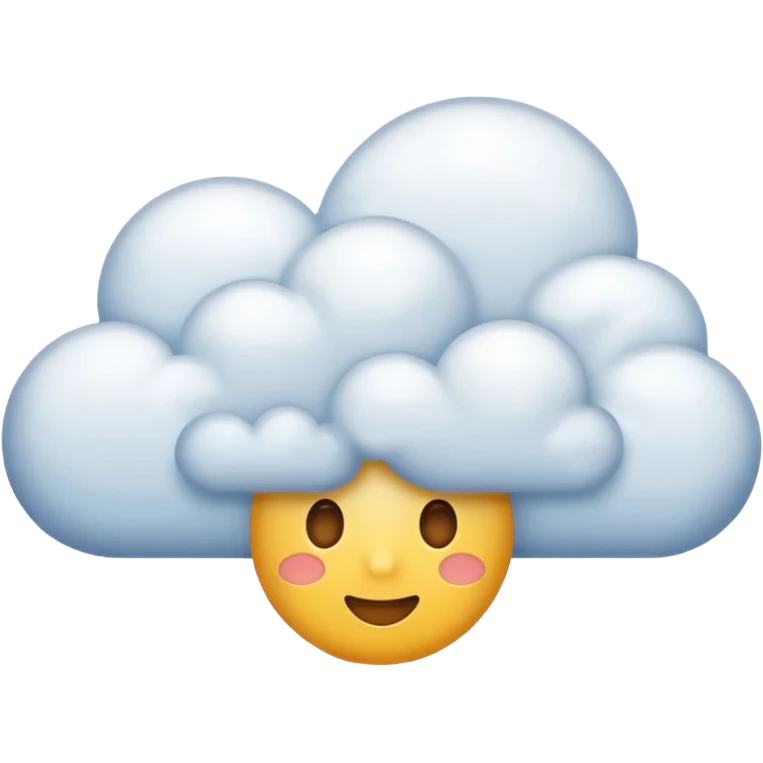 cloud emoji