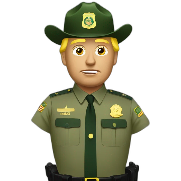 Trump Border patrol emoji