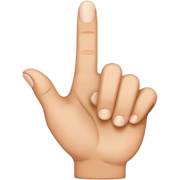 Shaking finger no emoji