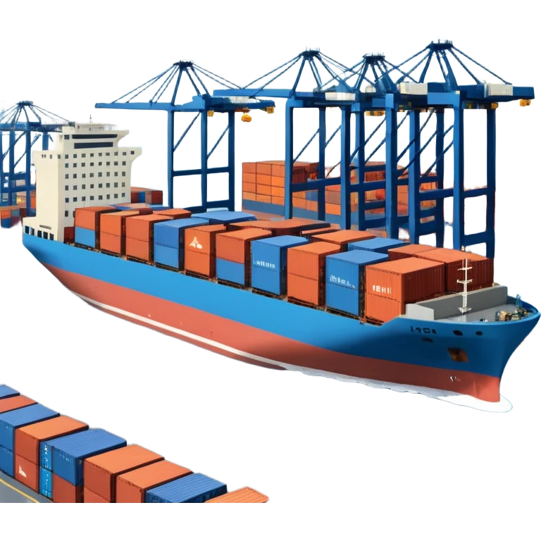 Container terminal. emoji