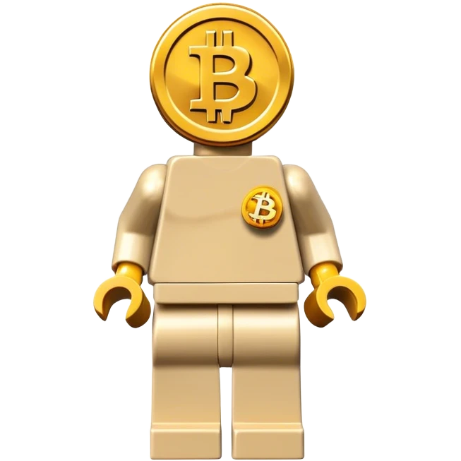 lego homme bitcoin emoji