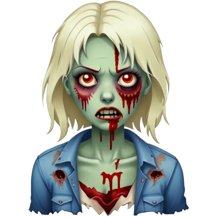 Зомби секси женщина emoji