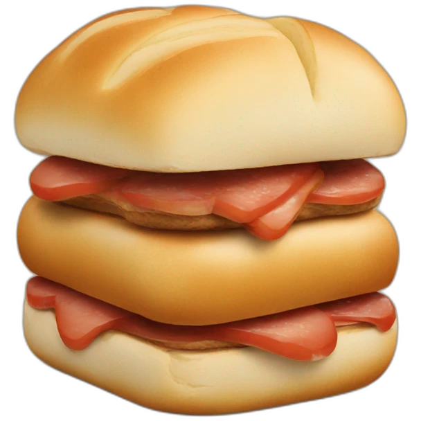 frikandelbroodje emoji