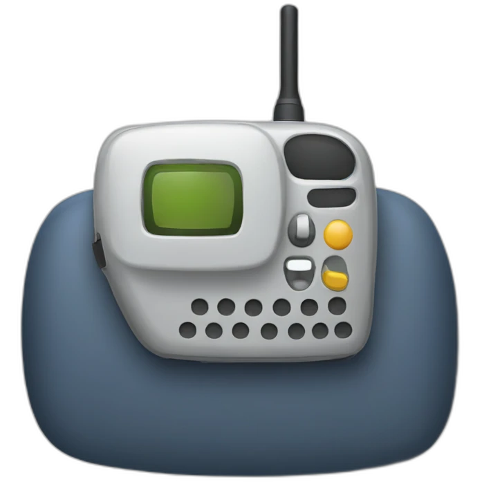Walkie-talkie emoji