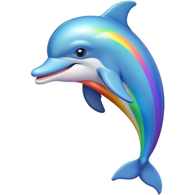 Gay dolphin emoji