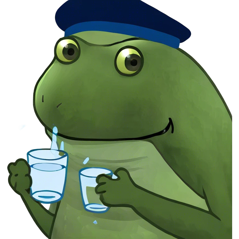 vaso de agua  emoji