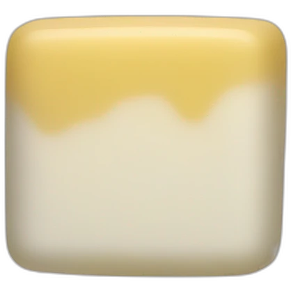 a bar of soap with skim on top emoji
