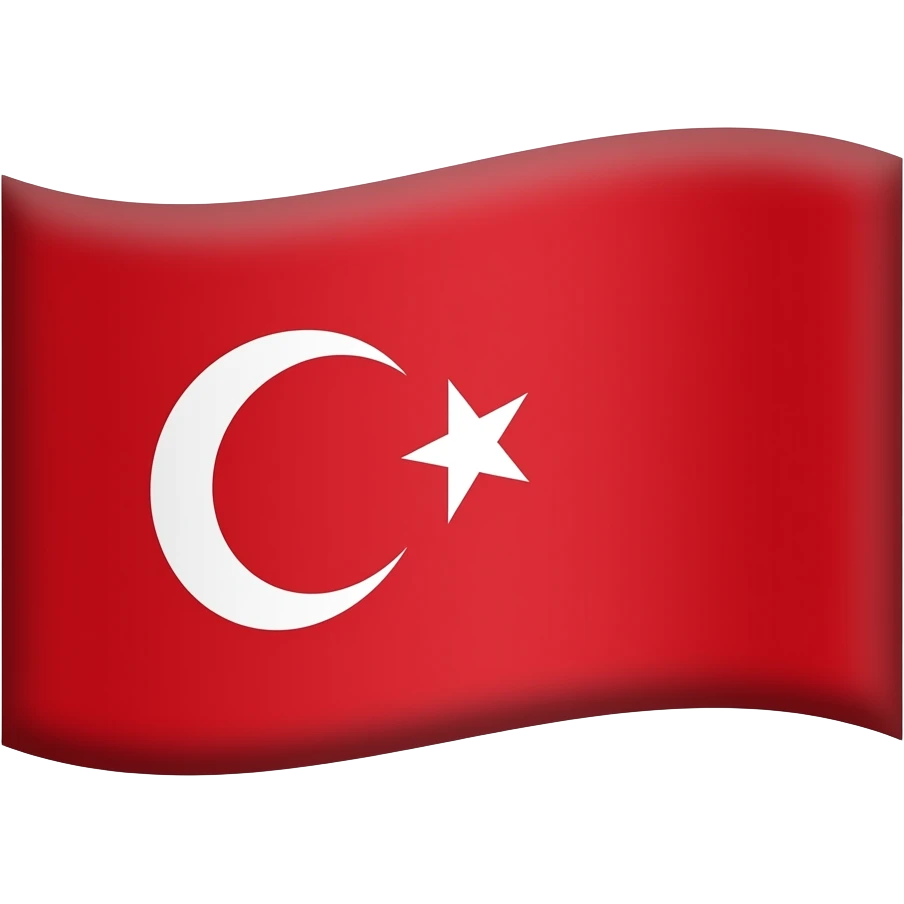 Osmanlı imparatorluğu bayrağı emoji