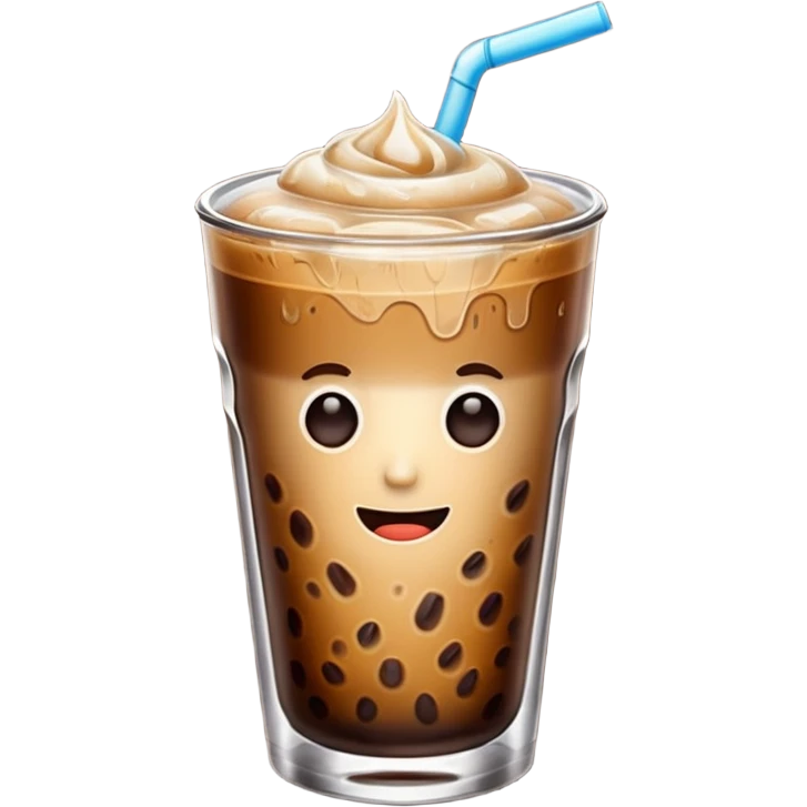 Iced coffee emoji
