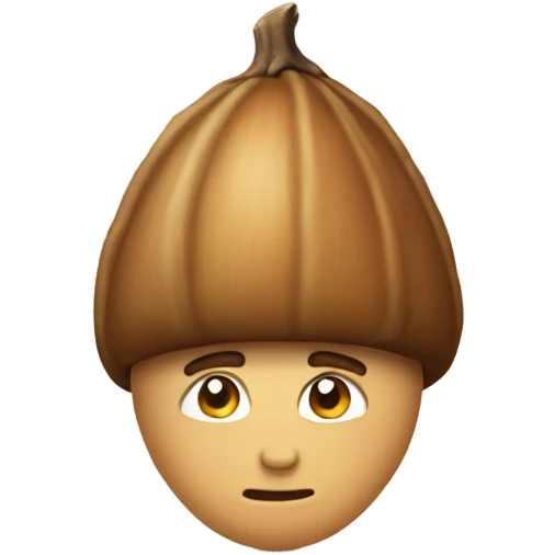 Forgotten acorn emoji