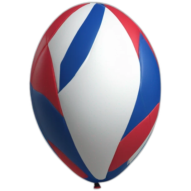 Ballon de rugby équipe de France emoji