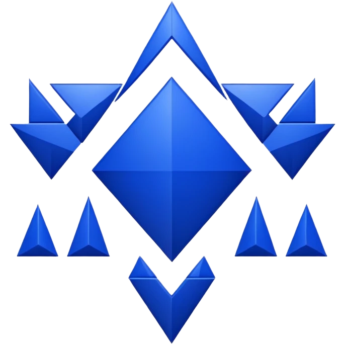 Royal Blue Aesthetic Deco emoji