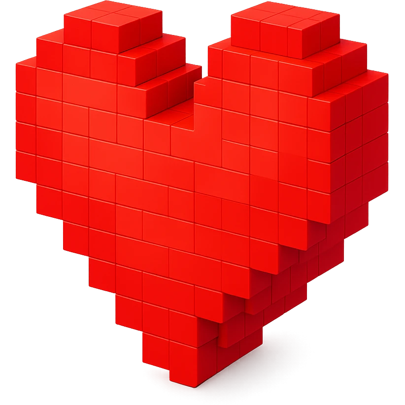 Heart red emoji