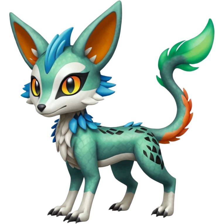 Meloetta-Vernid-Trico-Sergal-Protogen-Primagen-Pokémon-Fakémon-creature emoji