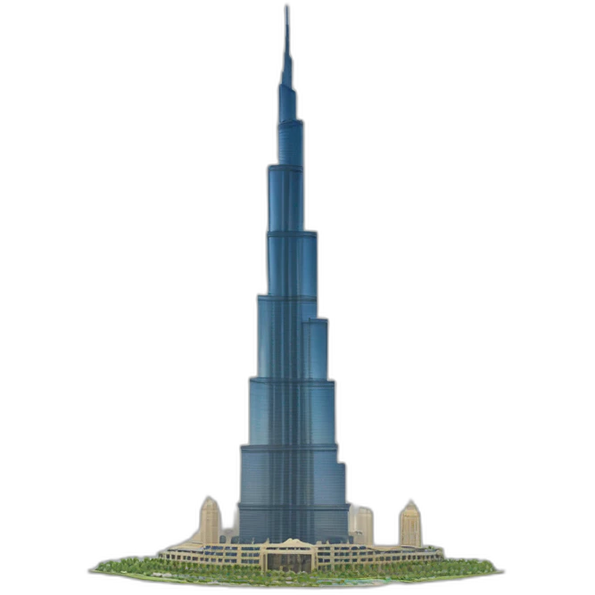 Burj khalifa  emoji
