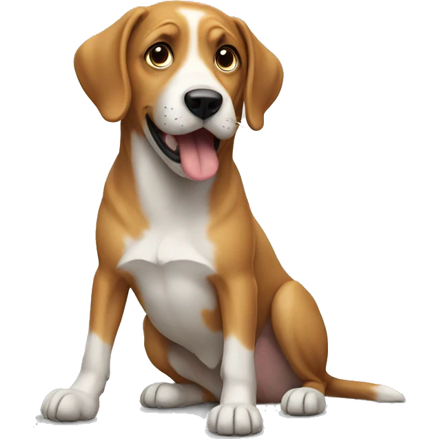 Hungry Dog  emoji