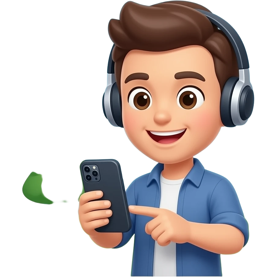 Phone, streaming and outdoors emoji