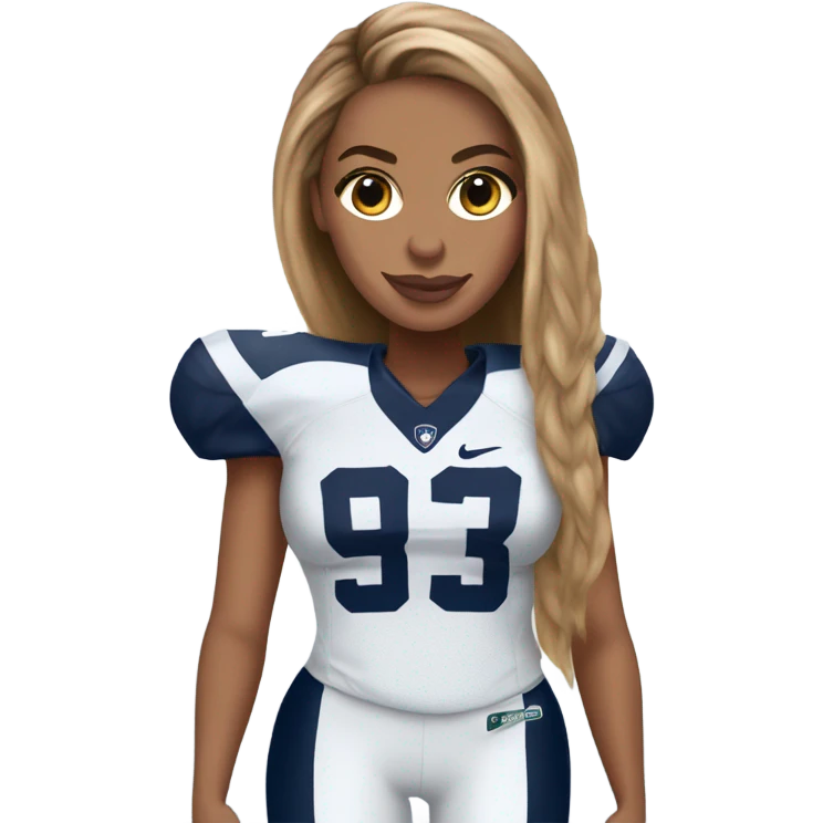 beyoncé penn state jersey emoji