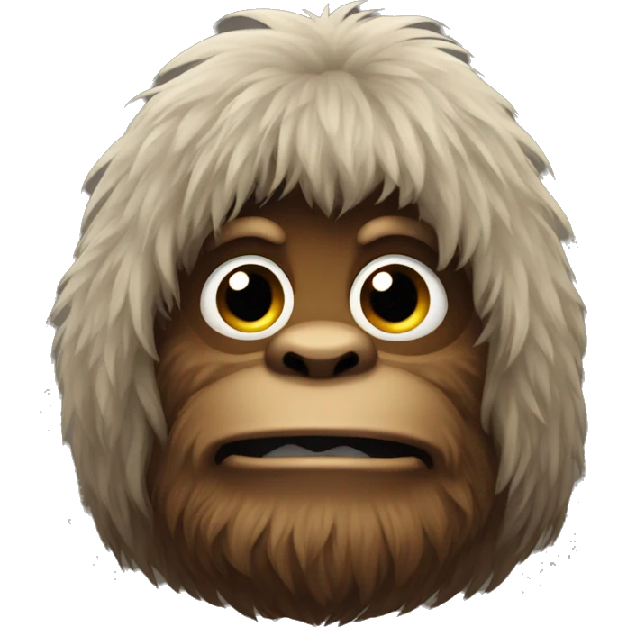 Cute Sasquatch  emoji