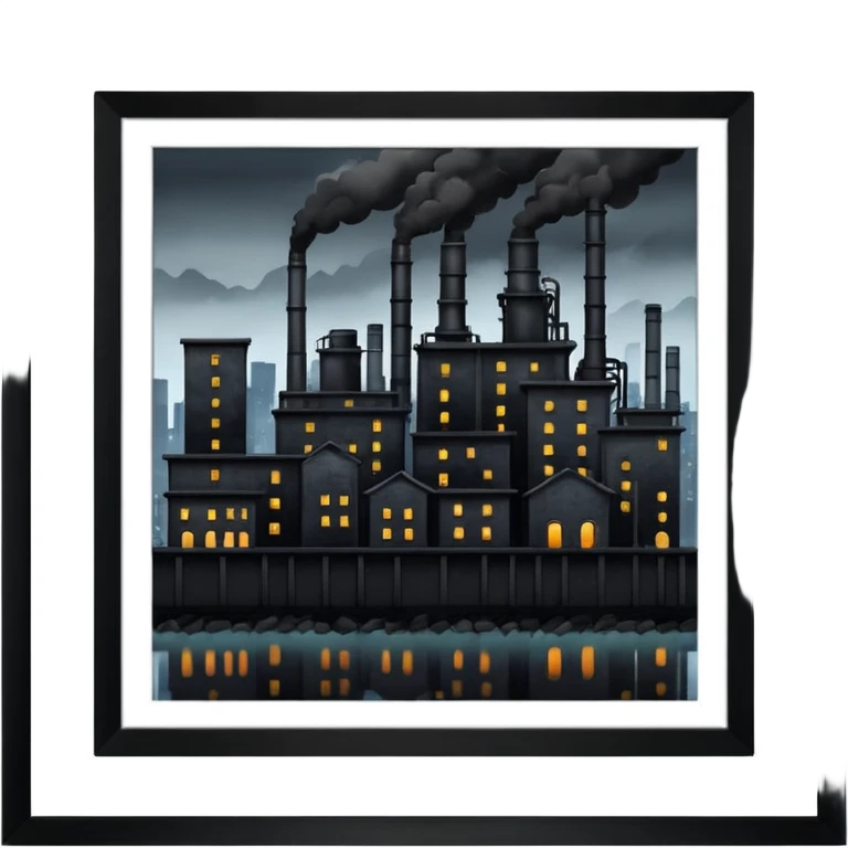 Vilains city very dark  emoji