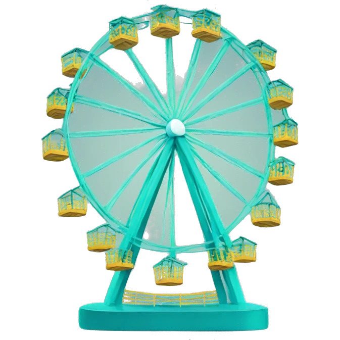 teal seal ferris wheel emoji