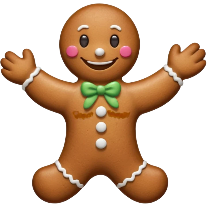 gingerbread emoji
