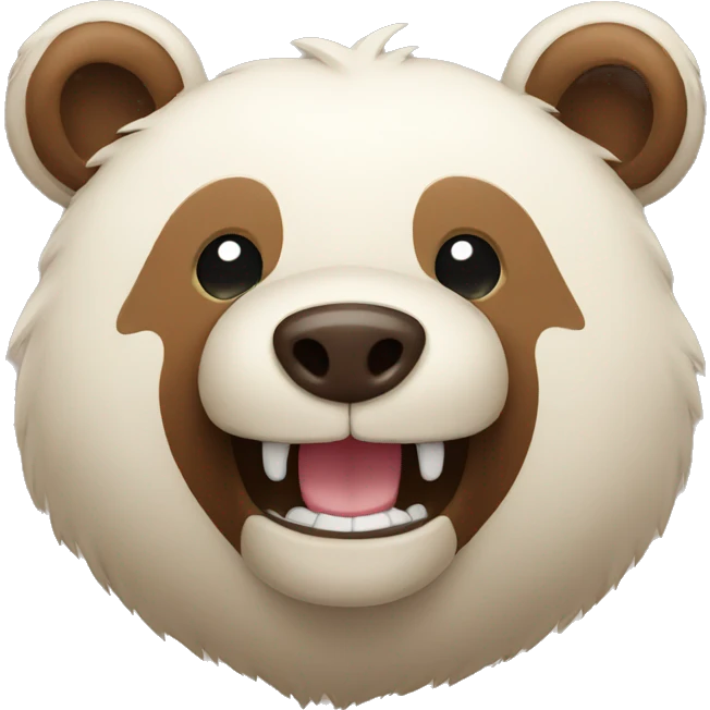 smiling bear emoji