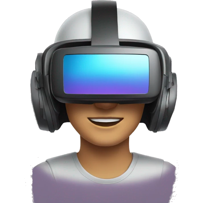 VR headset emoji