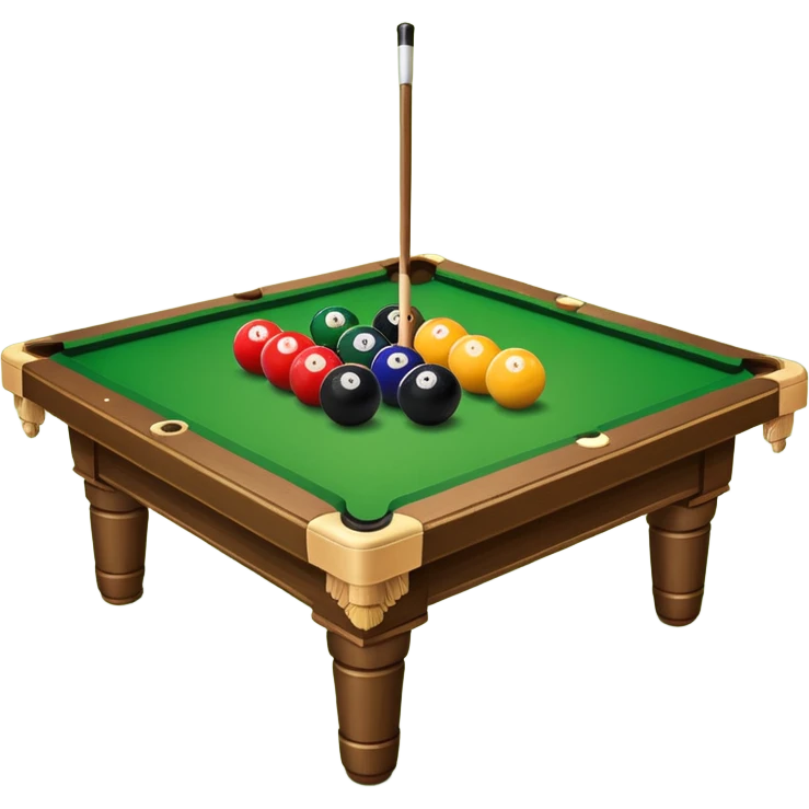 Snooker emoji