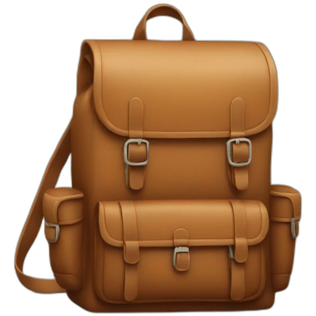 school bag emoji