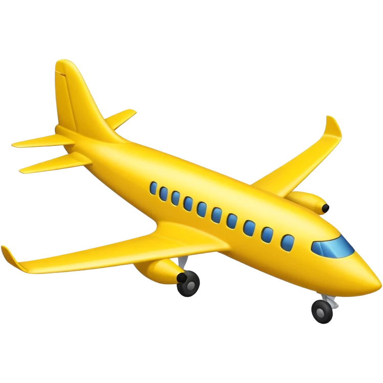 Banana plane emoji