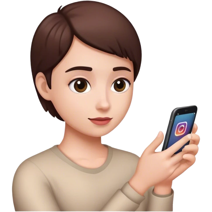instagram no celular emoji