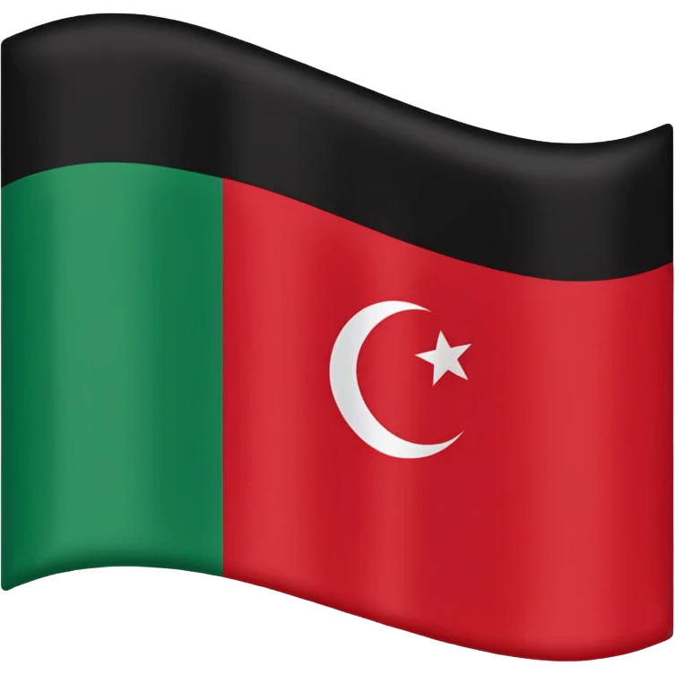 the Pashtunistan flag emoji