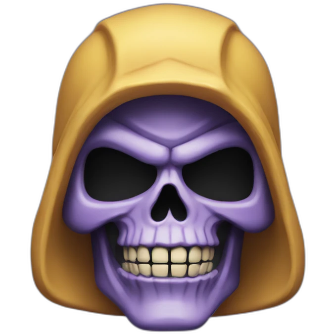 skeletor toy figure emoji