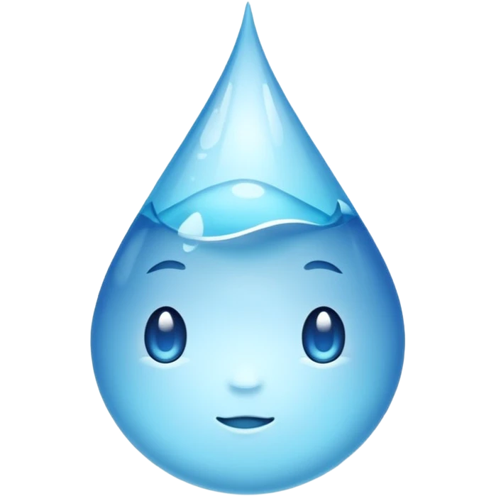 One glass water emoji